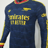 2026/27 ARS Away Blue Player Version Long Sleeve Soccer Jersey