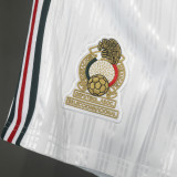2026/27 Mexico White Retro Style Shorts Pants