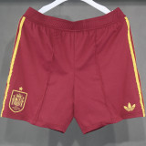 2026/27 Spain Away Red Player Version Shorts Pants A+球员版