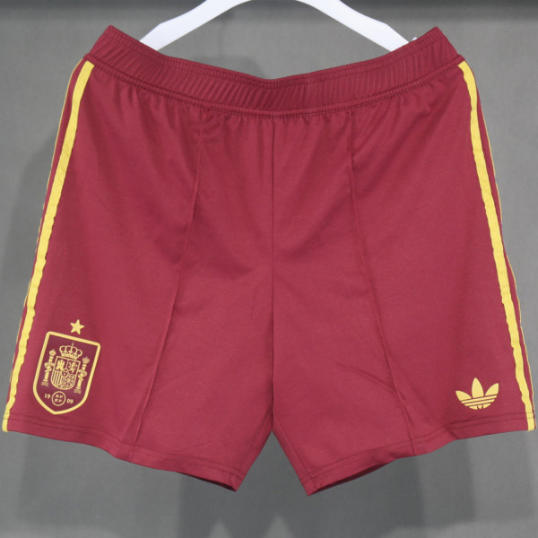 2026/27 Spain Away Red Player Version Shorts Pants A+球员版