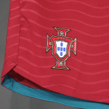 2026/27 Portugal Home Red Player Version Shorts Pants A+球员版