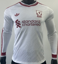 2026/27 LFC Away White Player Version Long Sleeve Soccer Jersey