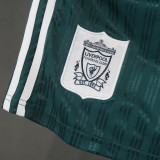1995/1996 LFC Green Retro Shorts Pants