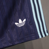 2026/27 Germany Royal Blue Retro Style Shorts Pants