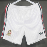 2026/27 Mexico White Retro Style Shorts Pants