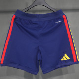2026/27 Spain Home Dark Blue Player Version Shorts Pants A+球员版