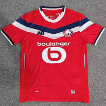2026/27 Lille Home Red Fans Soccer Jersey