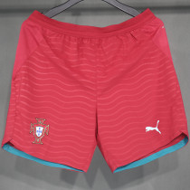 2026/27 Portugal Home Red Player Version Shorts Pants A+球员版