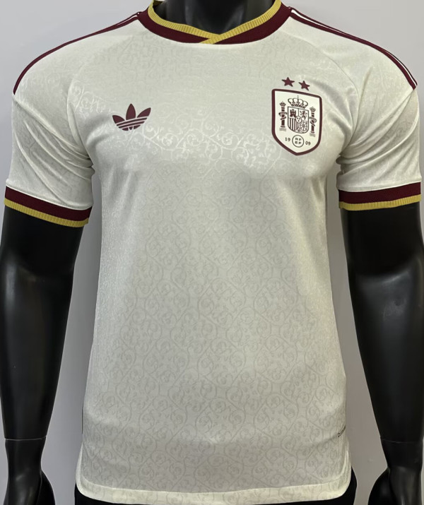 2026/27 Spain Away Player Version Soccer Jersey （2 Stars 2星）