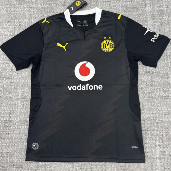 2026/27 BVB Away Black Fans Soccer Jersey