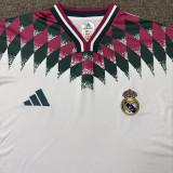 2026/27 RM White Retro Style Fans Soccer Jersey