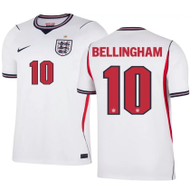 BELLINGHAM #10 England 1:1 Quality Home White Fans Soccer Jersey 2026/27 ★★