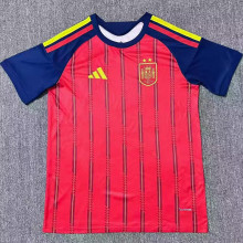 2026/27 Spain 1:1 Quality Home Red Fans Soccer Jersey （2 Stars 2星）