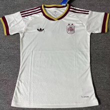 2026/27 Spain Away White Women Soccer Jersey 女 （2 Stars 2星）