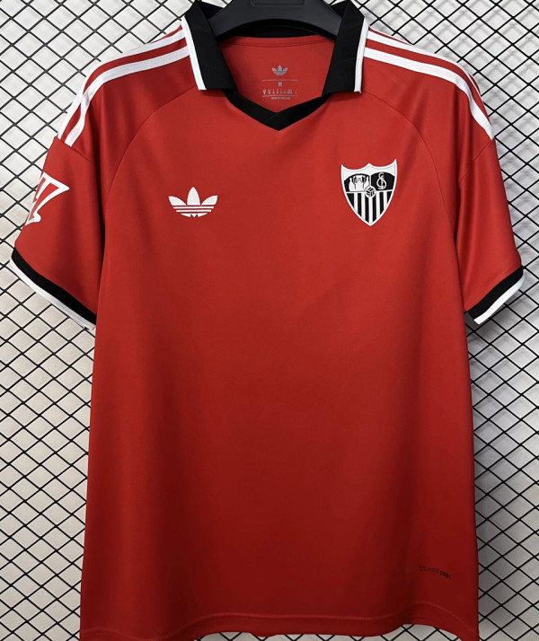 2026/27 Sevilla FC Away Red Fans Soccer Jersey