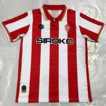 2026/27 Gijon Home Red White Fans Soccer Jersey 希洪竞技
