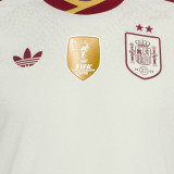 2026/27 Spain 1:1 Quality Away White Fans Soccer Jersey （2 Stars 2星）