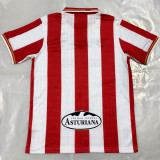 2026/27 Gijon Home Red White Fans Soccer Jersey 希洪竞技