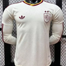 2026/27 Spain Away Player Version Long Sleeve Soccer Jersey （2 Stars 2星）