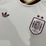 2026/27 Spain Away Player Version Long Sleeve Soccer Jersey （2 Stars 2星）