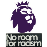 EPL New Rubber Patch + No room For racism +