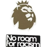 EPL New Rubber Gold Patch + No room For racism +