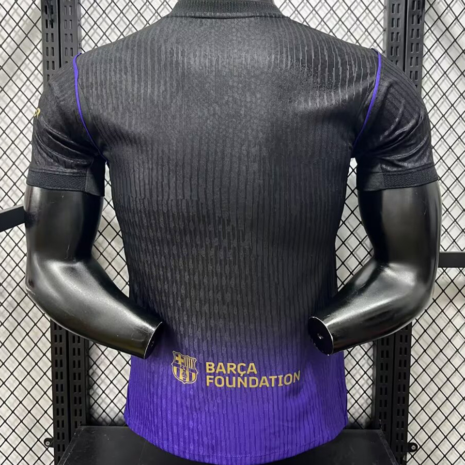 2026/27 BA Away Black Purple Player Version Soccer Jersey