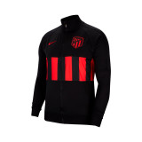 Atletico Madrid 1996 Retro Track Jacket Black