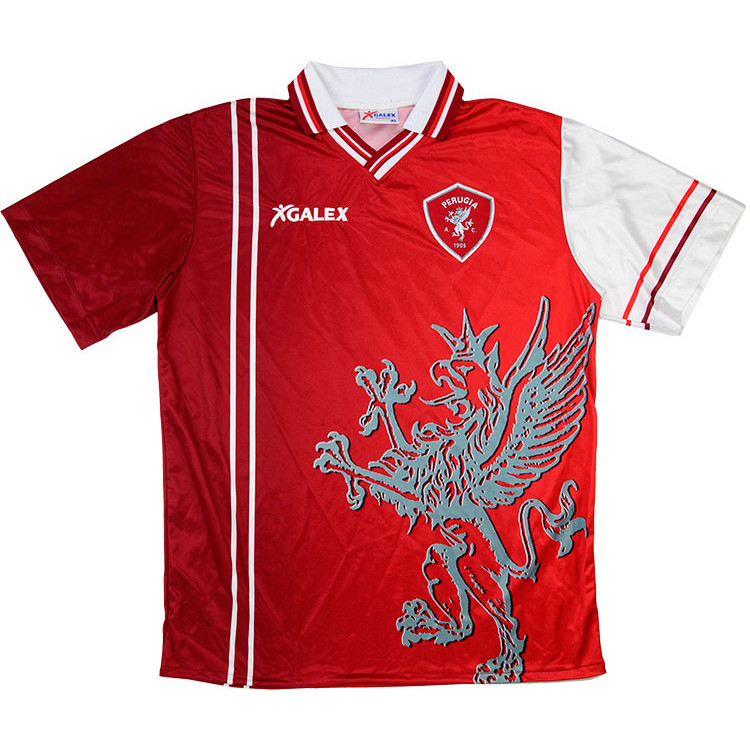 ウェア Perugia 1998 1999 Perugia 1998-99 Home Retro Soccer Jersey