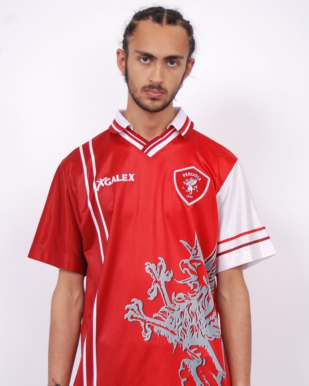 Perugia 1998-99 Home Retro Soccer Jersey