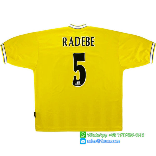 Leeds United 1996-99 Radebe Away Retro Jersey