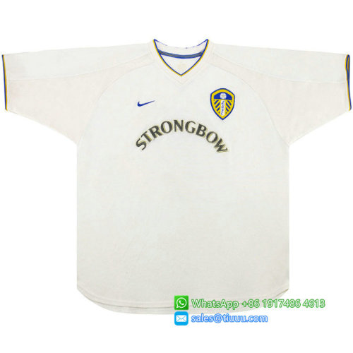 Leeds United 2000-01 Dacourt Home Retro Jersey