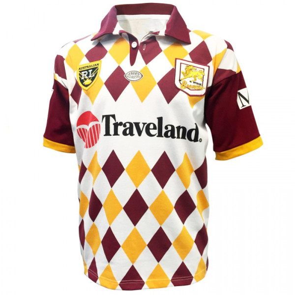 Brisbane Broncos 1995 Men's Retro Rugby Jersey