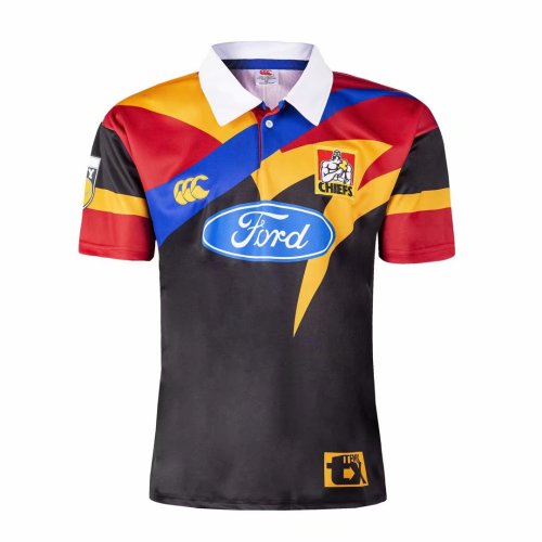 Waikato Chiefs 1997-1999 Men's Retro Home Rugby Jersey