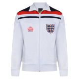 England 1982 Empire White Retro Track Jacket