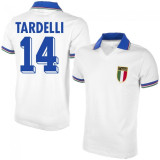 Italy 1982 Away Retro Soccer Jersey Tardelli #14