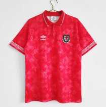 Wales 1990/1992 Home Retro Jersey