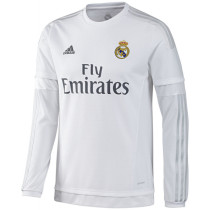 Real Madrid 2015/2016 Home Retro L/S Jersey