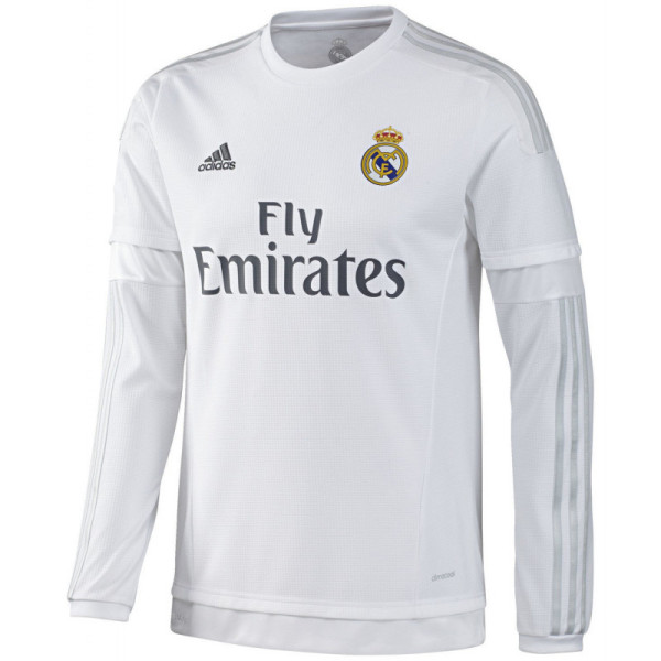 Real Madrid 2015/2016 Home Retro L/S Jersey