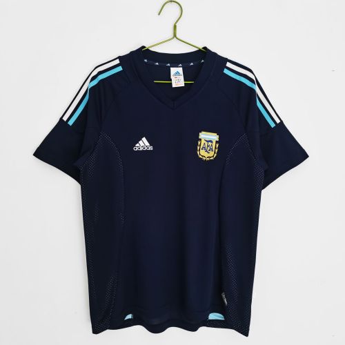 Argentina 2002 World Cup Away Retro Jersey