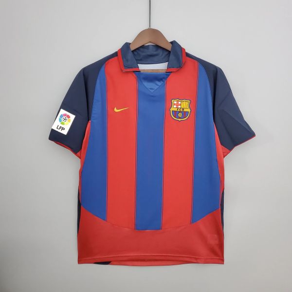 Barcelona 2003/2004 Home Retro Jersey