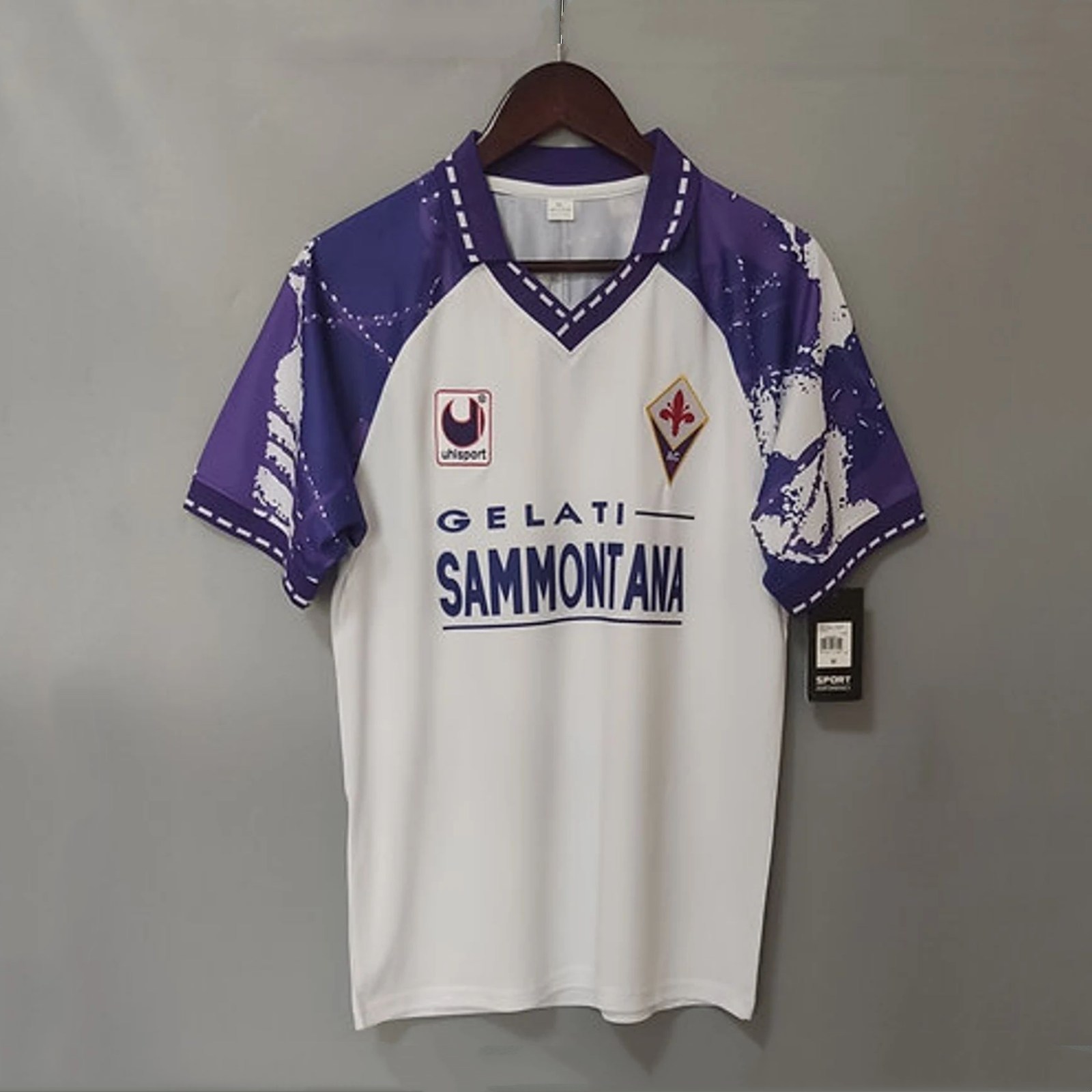 US$ 19.99 - Fiorentina 1994/1995 Away Retro Jersey - m