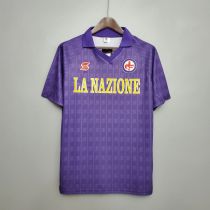 Fiorentina 1989/1990 Home Retro Jersey