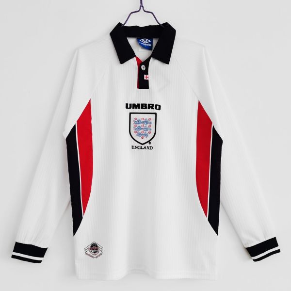 England 1998 World Cup Home Retro L/S Jersey
