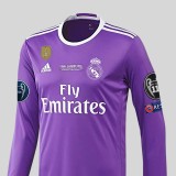 Real Madrid 2016/2017 Away Retro L/S Jersey