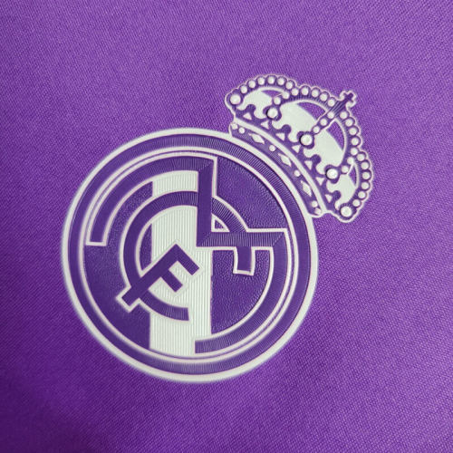 Real Madrid 2016/2017 Away Retro L/S Jersey