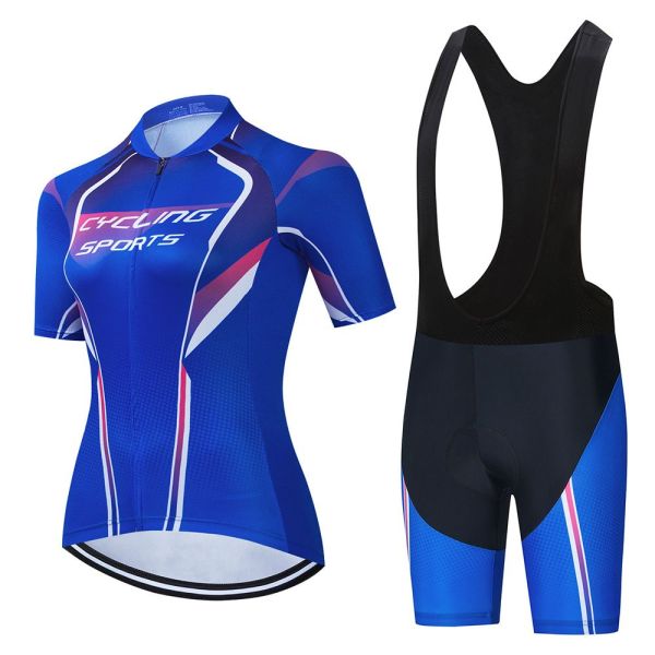 Women's Road Race Pro Team Cycling Short-sleeved Suit Cycling