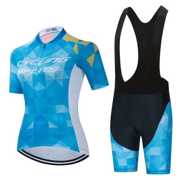 Women's Road Race Pro Team Cycling Short-sleeved Suit Cycling