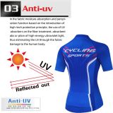 Women's Road Race Pro Team Cycling Short-sleeved Suit Cycling