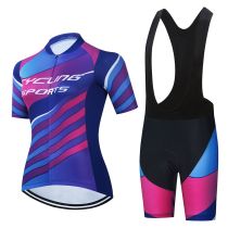 Women's Road Race Pro Team Cycling Short-sleeved Suit Cycling